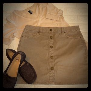 Gap | Cotton Mini Skirt | Size 6